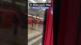 Offenbach-Marktplatz Einfahrt BR430/S1➡️R&ouml;dermark-Ober-Roden #br430 #sbahn #shorts