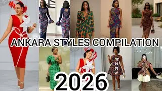 TRENDY AND HOTTEST ANKARA GOWN STYLES/ANKARA LONG & SHORT GOWN DESIGNS /TRENDING ANKARA STYLES