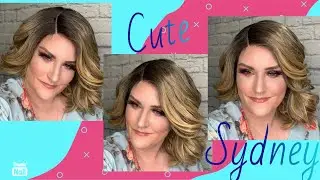 🌸CHEAP CUTENESS!|OUTRE SYDNEY Wig Review|Synthetic|DRFF2/BUTTERSCOTCH|elevatestyles|ASYMMETRICAL