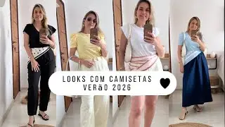 👚 Looks com Camisetas para o ver&atilde;o - Cupom PATYCABS 