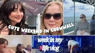 WEEKLY VLOG: Cornwall trip with my bestie, how I stay sane working from home, Euros 2024!