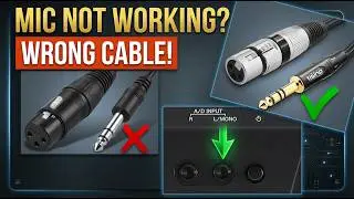 Why your mic doesn’t work on Yamaha MODX / MODX M / Montage (Wrong Cable!)