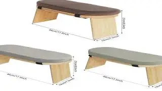 A must-have product! Modern Meditation Bench Foldable& Ergonomic Meditation Stool Yoga Bench Praye