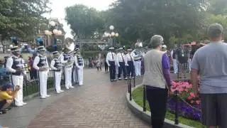 Disneyland Flag Retreat