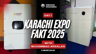 KARACHI FAKT 2025 SOLAR EXPO DAY 1