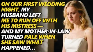 ON OUR FIRST WEDDING NIGHT, MY HUSBAND LEFT ME TO RUN OFF WITH HIS MISTRESS &mdash; AND MY MOTHER-IN-LAW