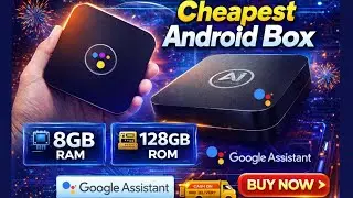 Sabse Sasta Android Box 2026 🔥 | 8GB RAM | Google Assistant