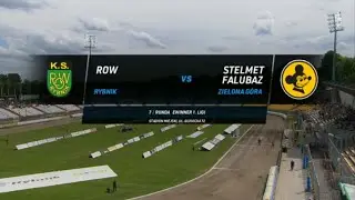 7 runda eWinner 1. Liga Żużlowa: ROW Rybnik - Stelmet Falubaz Zielona Góra I Sezon 2022