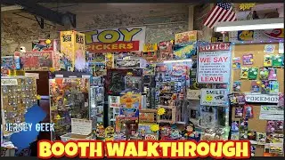 This RETRO TOY BOOTH had it ALL! | Toy Pickers Booth Walkthrough! | Vintage Toys & Video Games!