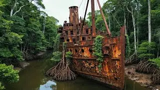 Restoring the SS Yongala: Full Process of Rebuilding a 100-Year-Old Ship Found in the Jungle