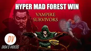 Vampire Survivors Gameplay - Hyper Mad Forest Win
