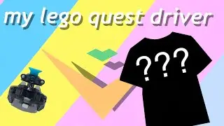 My best lego quest driver! +SHIRT REVEAL?!?!?!