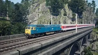Train Sim World 5 British Rail Class 47 Sulzer Semmeringbahn Intercity Railtour PS5 Gameplay