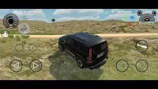 One Scorpio car driving in city #indianvechilesimulator3d #viral #scorpio #video 