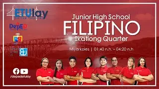 ETUlay Feelipino Wednesday JHS Video Plug Version  Quarter 3
