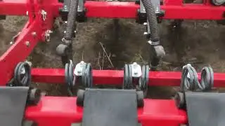 Zone direct tine seed drill with a 125mm band coulter on.