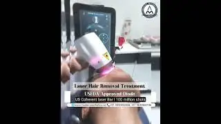 Modern Aesthetics US FDA Approved Diolasheer Hair Removal Diode Laser I #diodelaser #cosmetologist