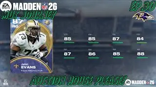 Auction House Please! - Madden 26: MUT Journey - Ep.30