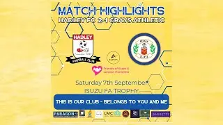 Highlights Hadley FC V Grays Athletic FC