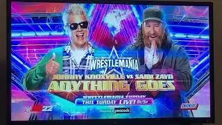 WrestleMania 38 Match Card Night 2