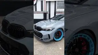 BMW G20 330E LCI Blue Wheels #g20 #bmw #bmw330e #bmwmpower #bmwg20330emsport #mperformance