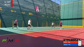 Nacional de Frontenis  Club Atlas Colomos SEMIFINAL  Betillo - Yael VS Quemo - Turi