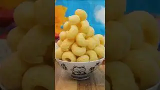 Crispy Light Snack Sound! Curl Usushio Flavor | Japanese ASMR Eating #asmr #mukbang #crispy