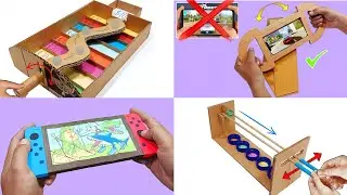 BEST 4 FUN CARDBOARD GAMES : Wobble Rolling Ball, Marble Game, Racing Game Controller, Puzzle Game