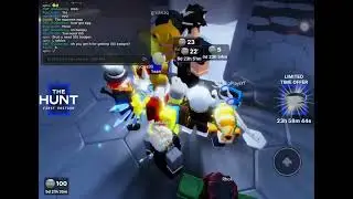 Roblox: The hunt | Claiming The Infinite Egg