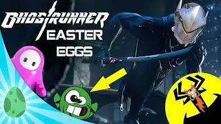 33 easter eggs et secrets dans GHOSTRUNNER (Overwatch, Cyberpunk, Fall Guys...)
