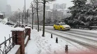 #viral #viralvideo #video #istanbul #snow #traffic 