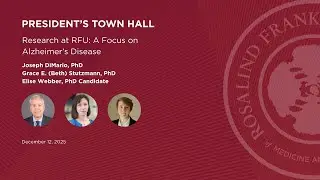 December 12, 2025 President's Town Hall