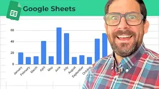 Как создать столбчатую диаграмму в Google Таблицах