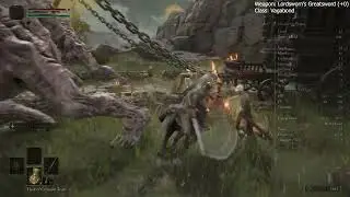 Eliminating the Treasure Carriage Convoy in Limgrave Elden Ring (Item: Great Axe)