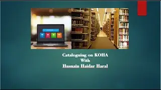 Cataloguing on KOHA