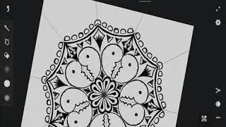 Drawing design-pattern design drawing easy-design drawing flowers-drawing design on paper-trick art