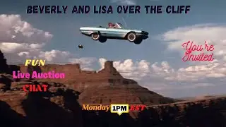 BEVERLY AND LISA OVER THE CLIFF