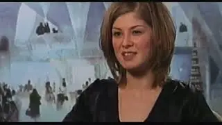 Rosamund Pike Short Cut Interview Die Another Day | Miranda Frost |