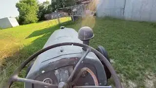 Ford 2N finish mowing