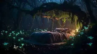 Entspannungsmusik 432Hz – Schlafplatz im Zauberwald