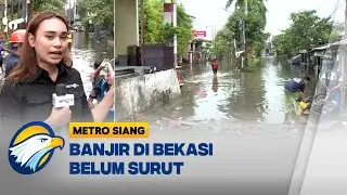 Banjir di Bekasi Mencapai 60-80 Meter || [Metro Siang]