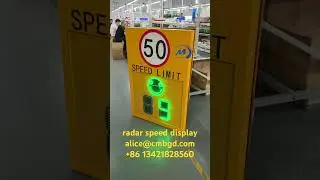 Radar speed sign manufacturer #traffic #trafficsafety #radarsystems #roadsafety #factory