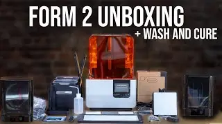 Распаковка Formlabs Form 2 | Распаковка Formlabs Wash and Cure