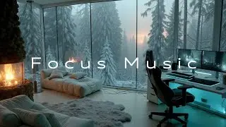 Winter Deep Work Music~ Chillout Vibes for Ultimate Focus & Study