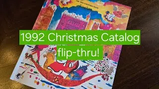 A very 90s Christmas 🎄 Catalog Flip-thru for sewing inspo! 
