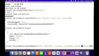 MongoDB Basics Create, Read, Update, Delete commands