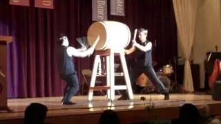 Walter Plays Taiko with Danny Yamamoto