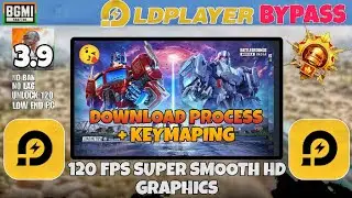 Bgmi 3.9 On LD Player 9 | Ld Player 9 Download Process & Keymaping ✅ | How to play Bgmi on ld player
