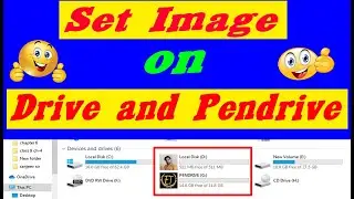 Set Your Photo On USB Pendrive | Cool Trick For Computer User