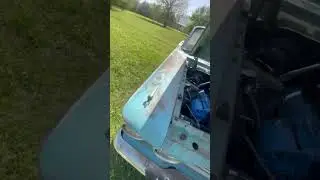1962 Fairlane 500 260 3 on the tree comp